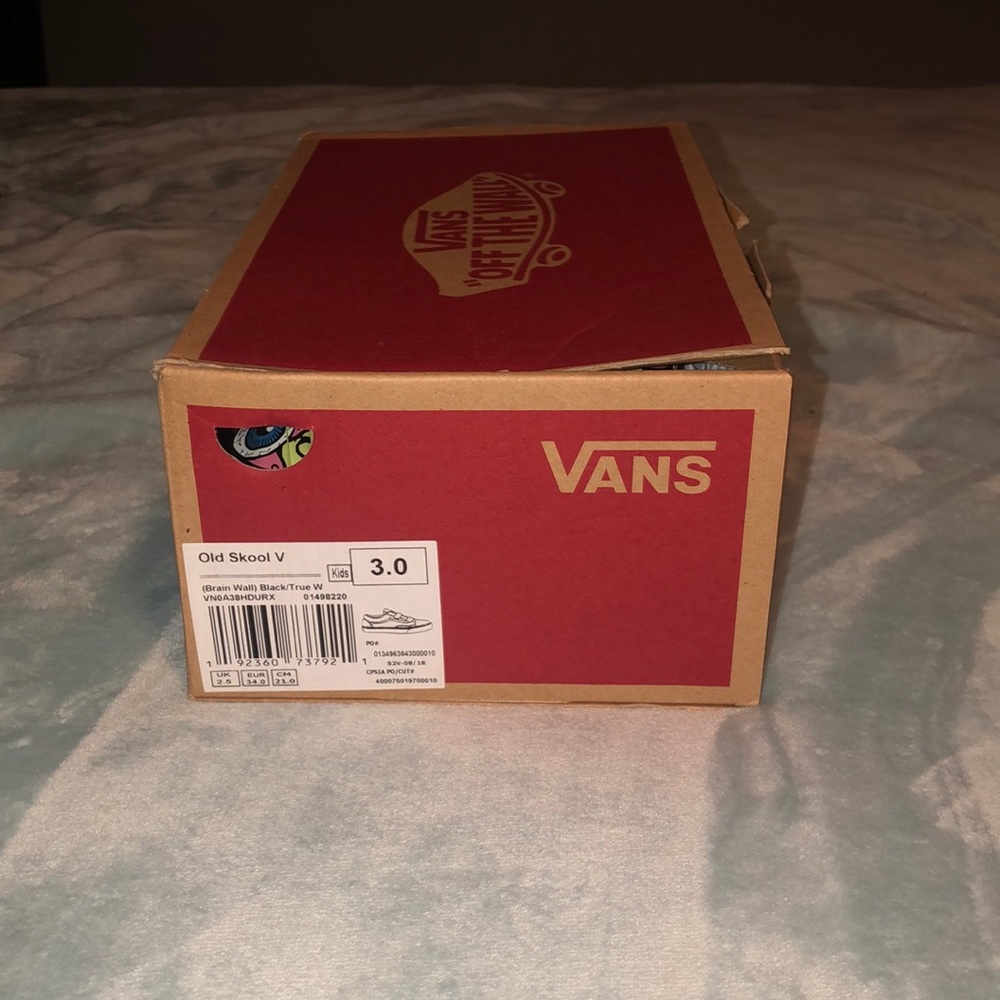 Brain wall vans size 3.0 kids